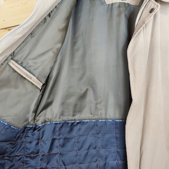 Roundtree & YORKE Outdoors men's jacket bomber coat size Large lightweight - Picture 12 of 15